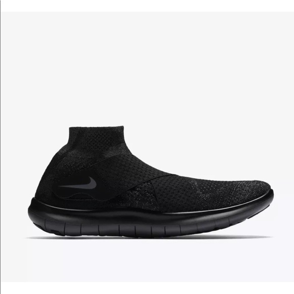 nike free rn motion flyknit 2017 black